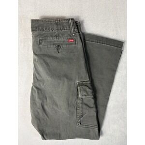Levi's Pants Mens Size 29x30 Dark Gray XX Cargo Taper Pants Classic Workwear